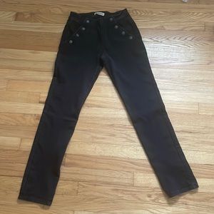 Blue spice black denim